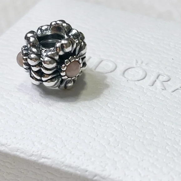 Pandora October Birthday Blooms Charm •Retired - Picture 4 of 5